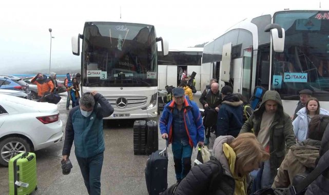 Uludağ'a yabancı turist akını