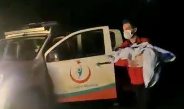 UMKE ekibi minik çocuk için seferber oldu