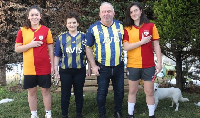 Üner ailesi sporcu kimlikleri ile örnek oluyor