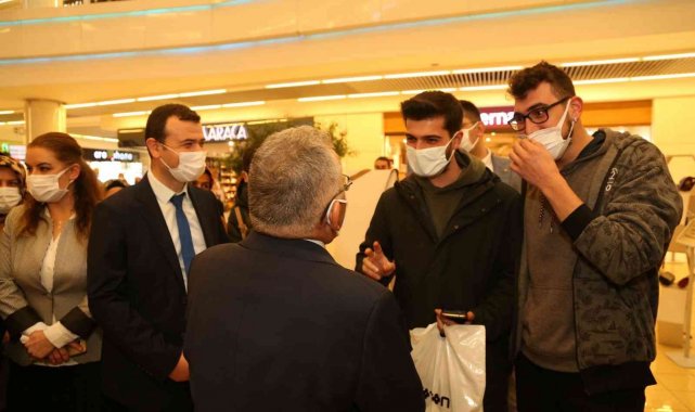 Üniversite öğrencilerinden Büyükkılıç'a 'Çamaşırhane' teşekkürü