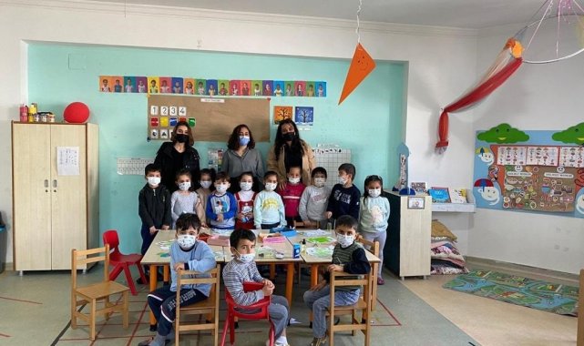 Üniversite öğrencilerinden miniklere hijyen eğitimi