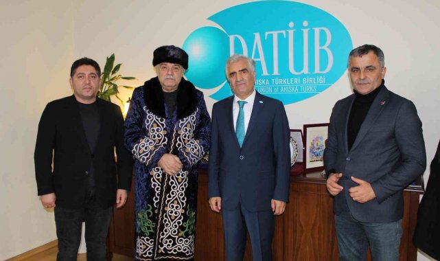 Ünlü oyuncu Serdar Gökhan'dan DATÜB'e ziyaret