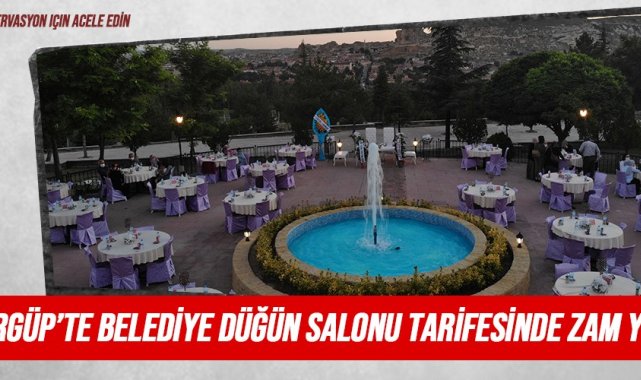 Ürgüplüler bu yıl ucuza evlenecekler