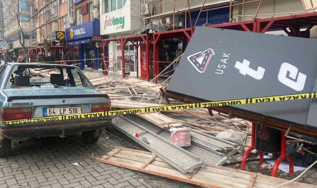 Uşak'ta faciadan dönüldü