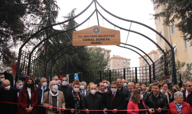 Usta şair Cemal Süreya'nın ismi Maltepe'de yaşatıldı