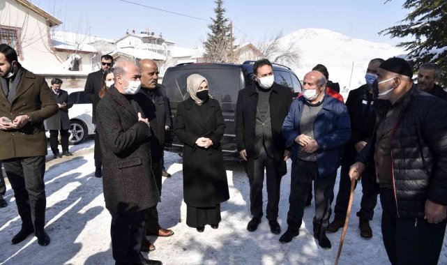 Usta ve Pekyatırmacı, Tatköy Mahallesi'nde çalışmaları inceledi