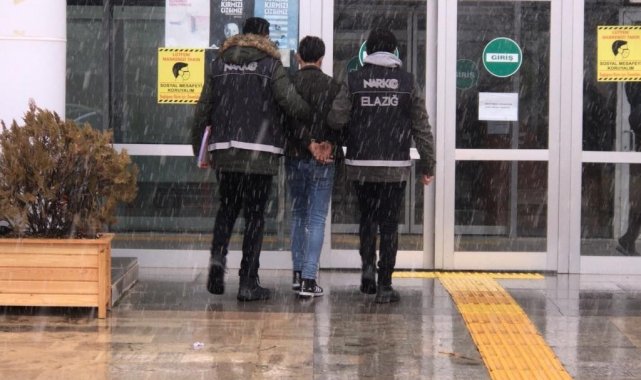 Üzerinden uyuşturucu madde çıkan şüpheli gözaltına alındı