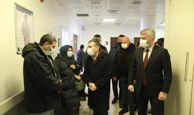 Vali Atay'dan Çağsu Hastanesine ziyaret