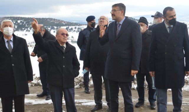 Vali Çelik Tavşanlı'da yapılan yatırımları yerinde inceledi