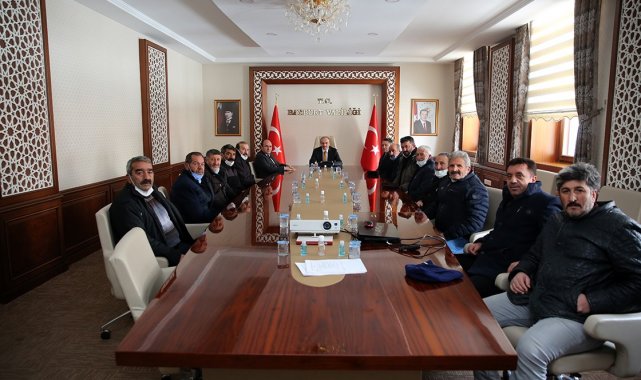 Vali Epcim'e Eko-Köy teşekkürü ziyareti