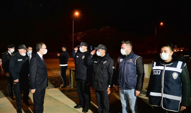 Vali Kızılkaya 2021&#039;i çeşitli ziyaretlerle sonlandırdı