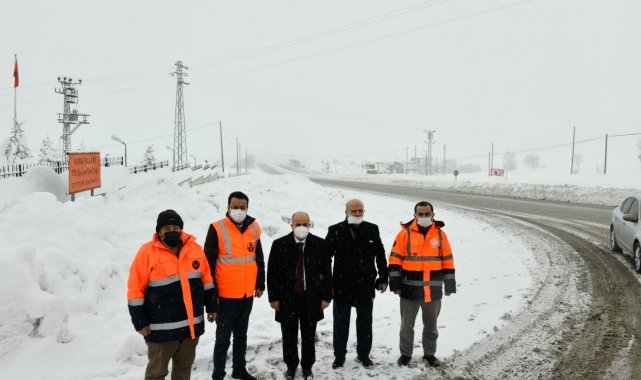Vali, Samsun-Ankara yolunu denetledi: Trafik açık