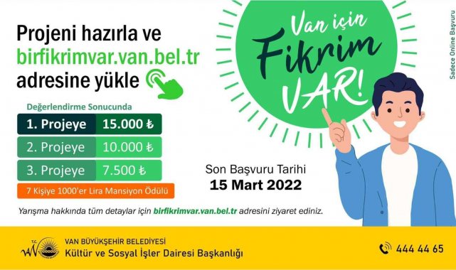 Van Büyükşehir Belediyesi, Türkiye geneli fikir yarışması düzenleyecek