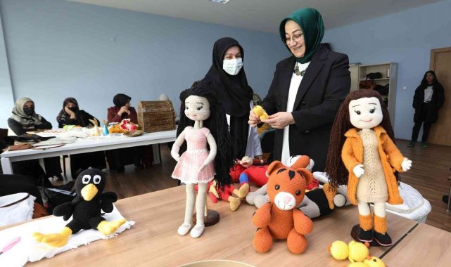 Van Büyükşehir Belediyesinden amigurumi kursu