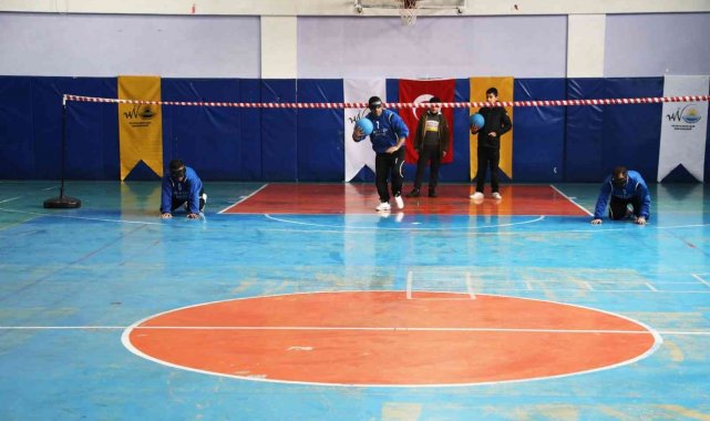 Van Büyükşehir Belediyesinden Goalball farkındalık müsabakası