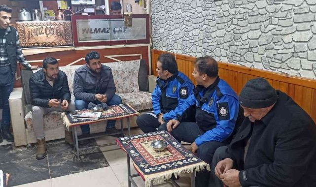 Van polisinden bilgilendirme çalışması