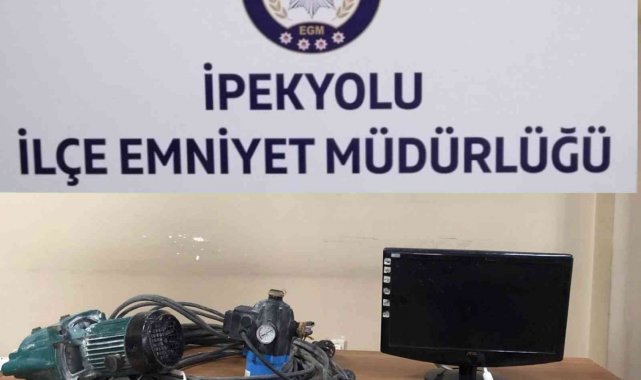 Van&#039;da çalınan 20 bin TL değerindeki yer altı çöp konteyneri bulundu