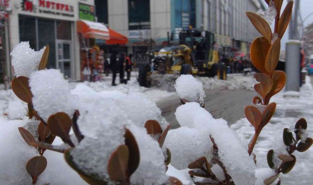Van'da karla mücadele çalışması devam ediyor