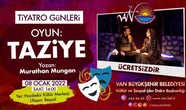 Van'da tiyatro günleri başlıyor