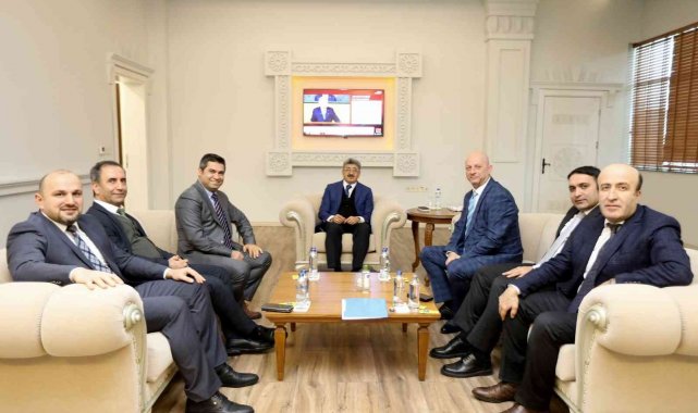 VEDAŞ Genel Müdürü Aydın&#039;dan Vali Bilmez&#039;e ziyaret