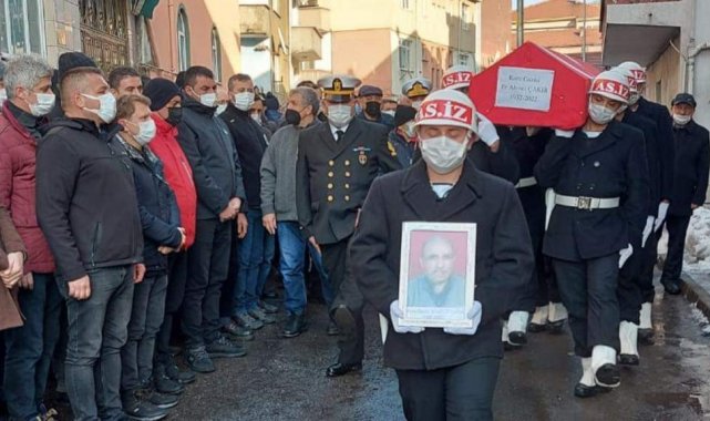 Vefat eden Kore gazisi törenle son yolculuğuna uğurlandı