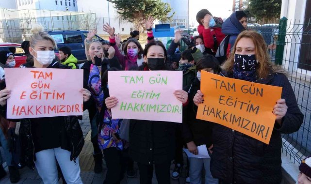 Velilerden geçici taşınma eylemi