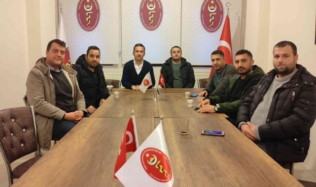 VHO yeni ofisinde meslektaşlarını ağırladı