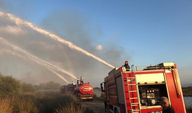 Yangına 6 dakikada müdahale