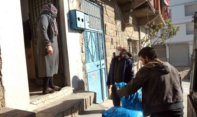 Yardıma muhtaç ailelere kış desteği