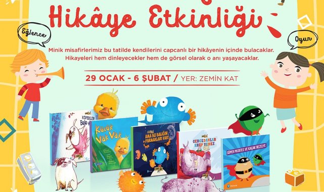 Yarıyıl tatilinde öğrenciler için interaktif hikayeler