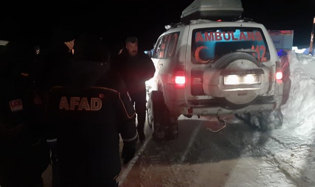 Yaylada mahsur kalan 4 kişilik aile 36 saatlik çalışma sonucu kurtarıldı
