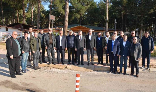 Yayman ve Belediye Başkanları basın mensupları ile bir araya geldi