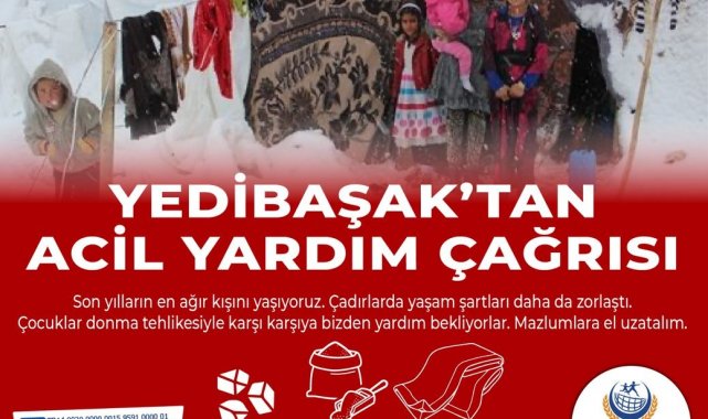 Yedi Başak&#039;tan &#039;acil yardım&#039; çağrısı
