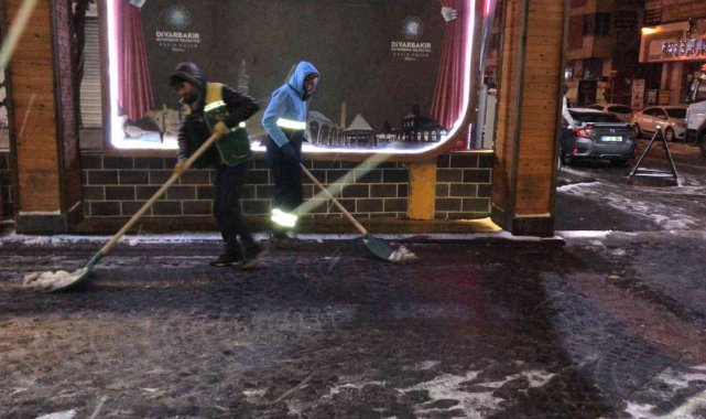 Yenişehir Belediyesinden karla mücadele seferberliği