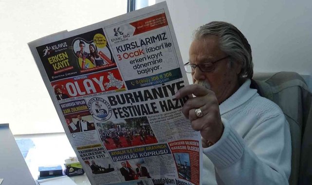 Yerelde 10 bininci köşe yazısını yazdı