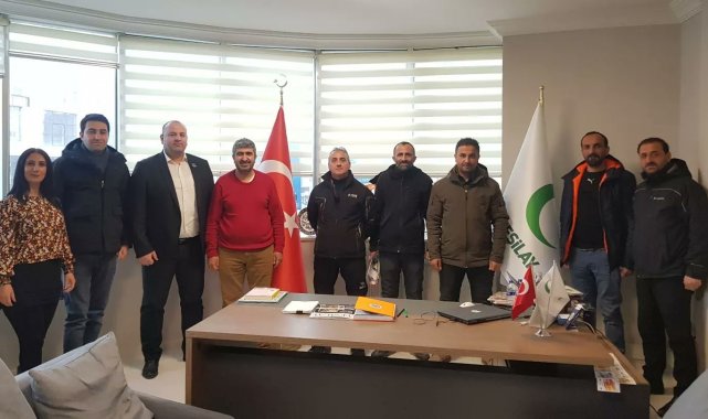 Yeşilay Van Bölge Koordinatörü Durğun gazetecileri ağırladı