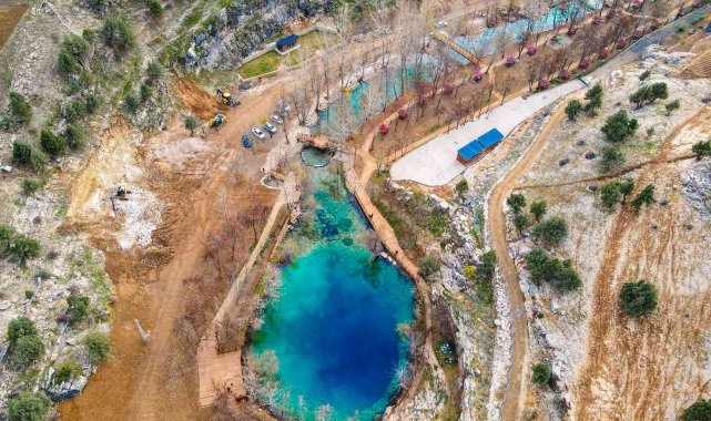 Yeşilgöz'de kartpostallık görüntüler