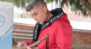 Yıllardır su içtikleri boruları görünce şaşkınlıklarını gizleyemediler