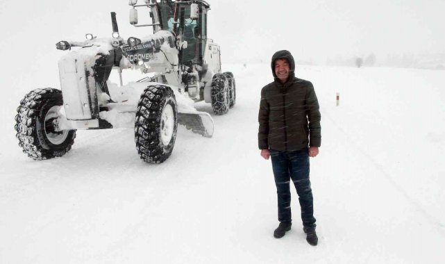 Yozgat'ta kapanan 247 köy yolu için çalışma başlatıldı