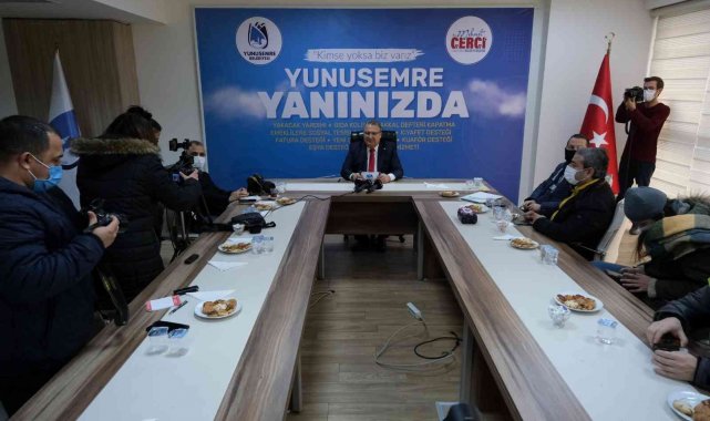 Yunusemre Belediyesinden sosyal yardım seferberliği