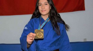 Yunusemreli milli judocu fulya ergen başarısıyla takdir topluyor