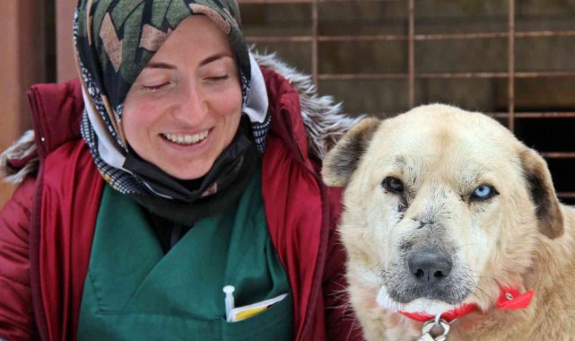 Yüzü ve gözleri yara içindeydi, bu hali herkesi şaşırttı