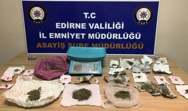 Zehir taciri, satışa hazır haldeki uyuşturucularla kıskıvrak yakalandı