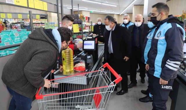 Zincir marketlere yönelik sıkı denetim sürüyor