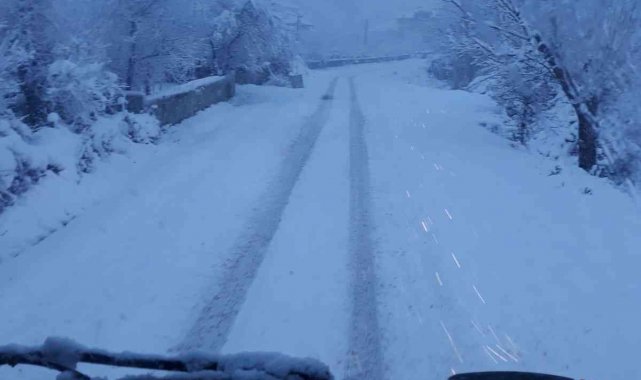 Zonguldak&#039;ta 252 köy yolu ulaşıma kapalı