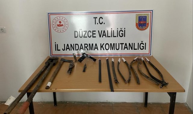 1.33 promil alkollü şüpheli, çaldığı kablolarla yakalandı