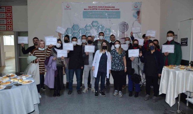 18 yoğun bakım hemşiresine sertifika