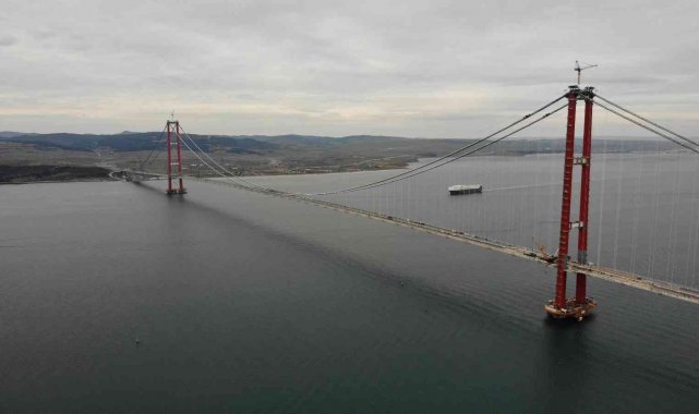 1915 Çanakkale Köprüsü'nün açılışına sayılı günler kaldı