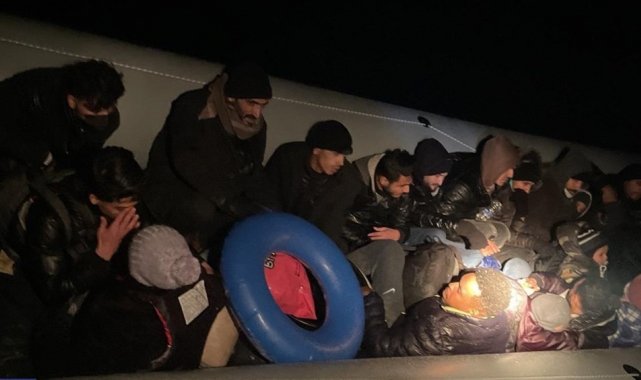 24 düzensiz göçmen yakalandı