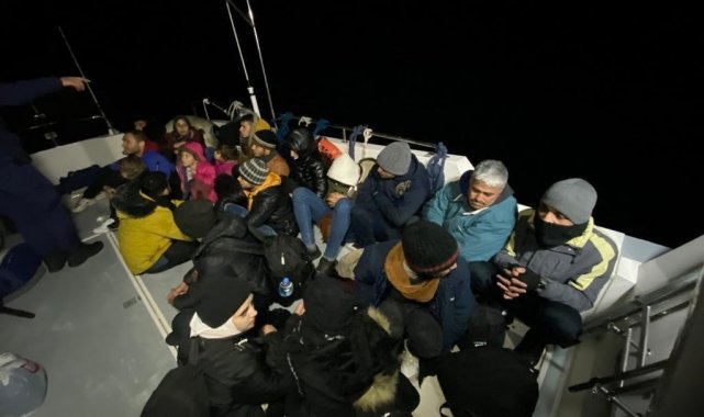 25 düzensiz göçmen yakalandı